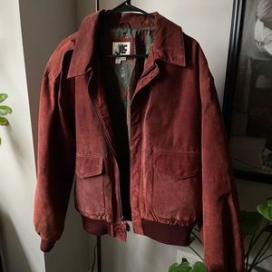 Vintage Suede Bomber